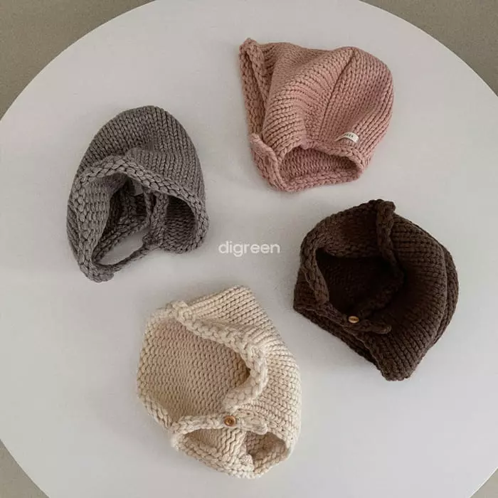 Digreen - Korean Children Fashion - #littlefashionista - Rolling Bonnet - 12