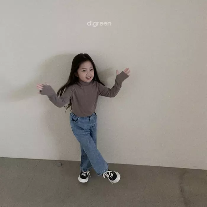 Digreen - Korean Children Fashion - #littlefashionista - Finger Whole Tee - 5