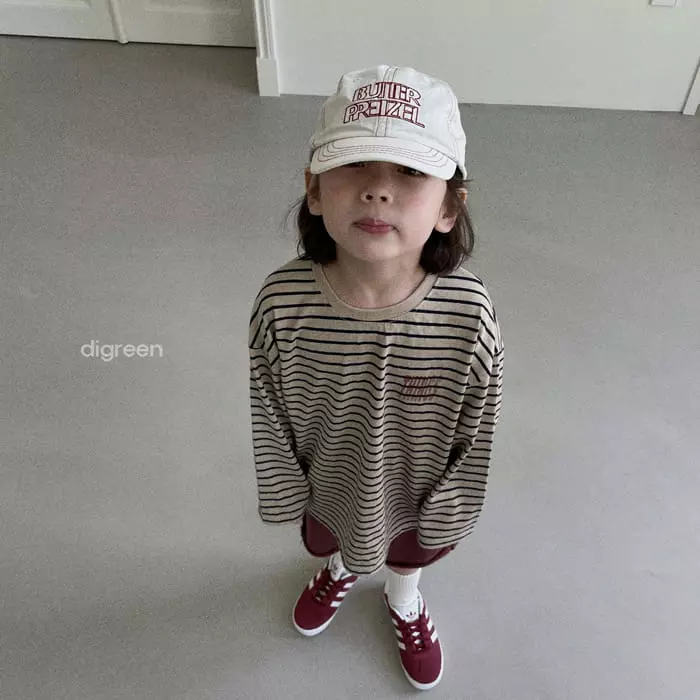 Digreen - Korean Children Fashion - #littlefashionista - Pigment Think Tee - 9