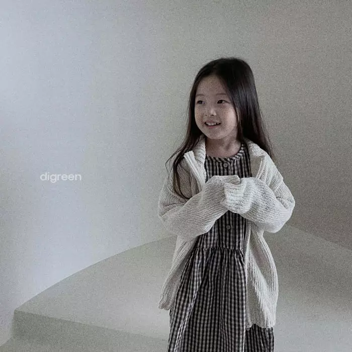 Digreen - Korean Children Fashion - #littlefashionista - Two Way Knit Zip-up - 8