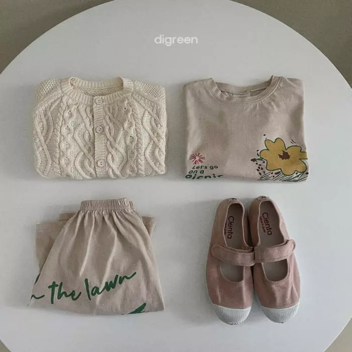 Digreen - Korean Children Fashion - #littlefashionista - Picnic Tee - 11