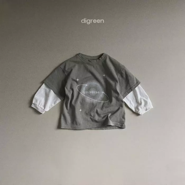 Digreen - Korean Children Fashion - #littlefashionista - Univerce Tee - 3