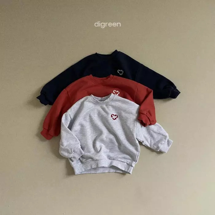 Digreen - Korean Children Fashion - #littlefashionista - Heart Sweatshirt - 2