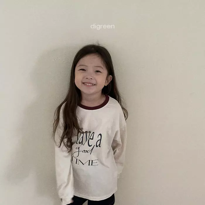 Digreen - Korean Children Fashion - #littlefashionista - Have A Good Day Tee - 6
