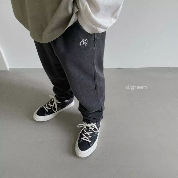 Digreen - Korean Children Fashion - #littlefashionista - Pig Bear Jogger Pants - 3