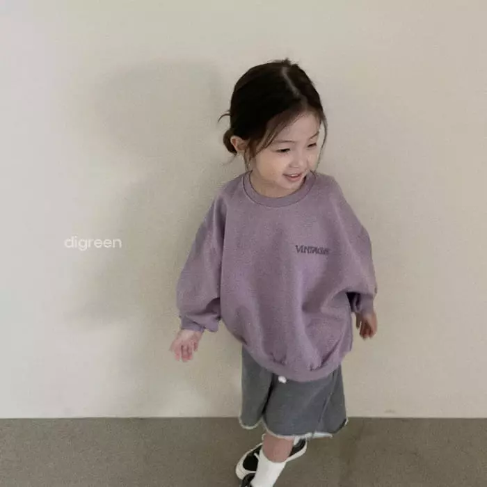 Digreen - Korean Children Fashion - #magicofchildhood - Vintage Sweatshirt