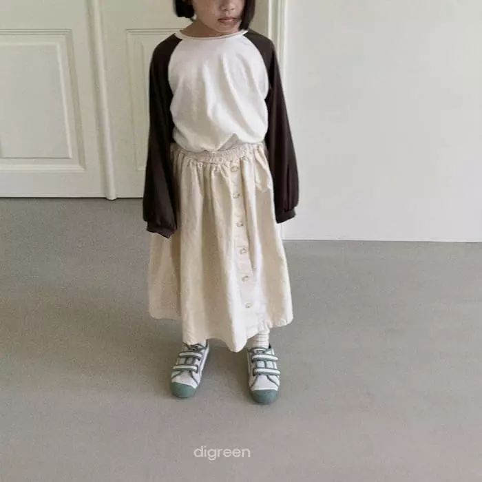 Digreen - Korean Children Fashion - #magicofchildhood - AB Raglan Tee - 12