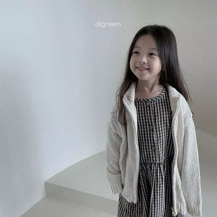 Digreen - Korean Children Fashion - #magicofchildhood - Two Way Knit Zip-up - 9