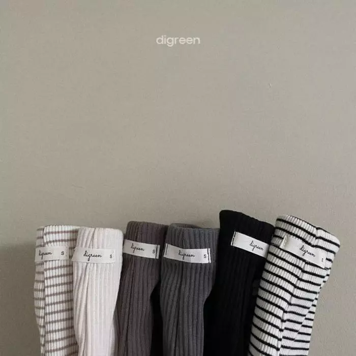 Digreen - Korean Children Fashion - #magicofchildhood - From Stripes Leggings - 10