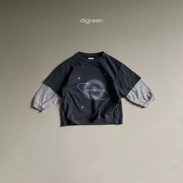 Digreen - Korean Children Fashion - #littlefashionista - Univerce Tee - 4