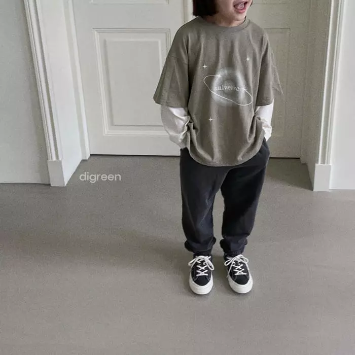 Digreen - Korean Children Fashion - #littlefashionista - Pig Bear Jogger Pants - 4