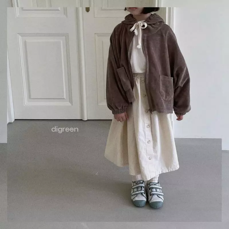 Digreen - Korean Children Fashion - #magicofchildhood - Button Skirt - 9