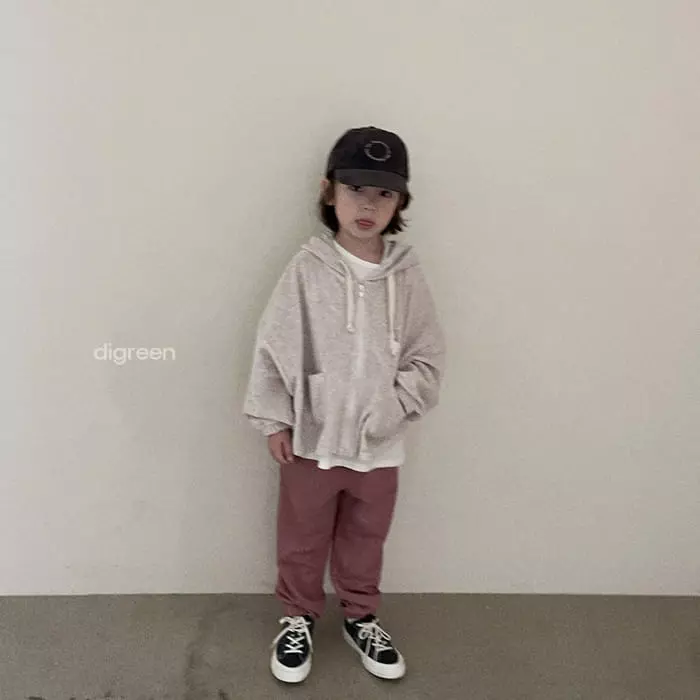 Digreen - Korean Children Fashion - #minifashionista - Castela Hoody Zip-up - 10