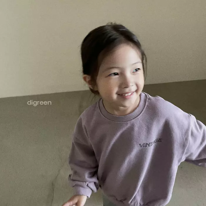 Digreen - Korean Children Fashion - #minifashionista - Vintage Sweatshirt - 2