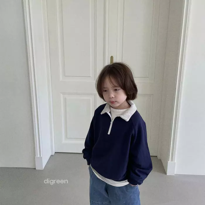 Digreen - Korean Children Fashion - #minifashionista - Isak Zip-up Sweatshirt - 11