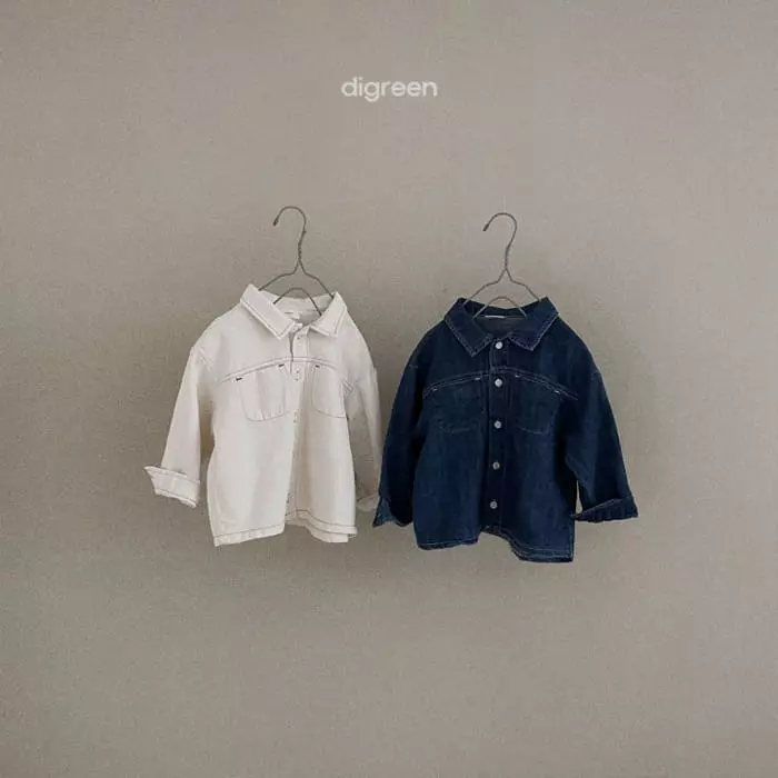 Digreen - Korean Children Fashion - #minifashionista - Tomboy Shirt - 3