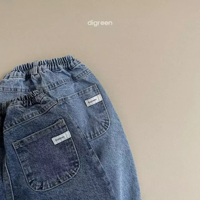 Digreen - Korean Children Fashion - #minifashionista - Bread Jeans