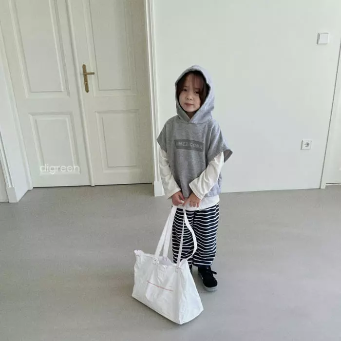 Digreen - Korean Children Fashion - #minifashionista - Hoody Vest - 9