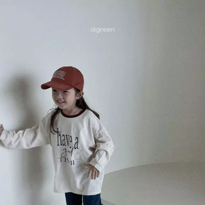 Digreen - Korean Children Fashion - #minifashionista - Have A Good Day Tee - 8