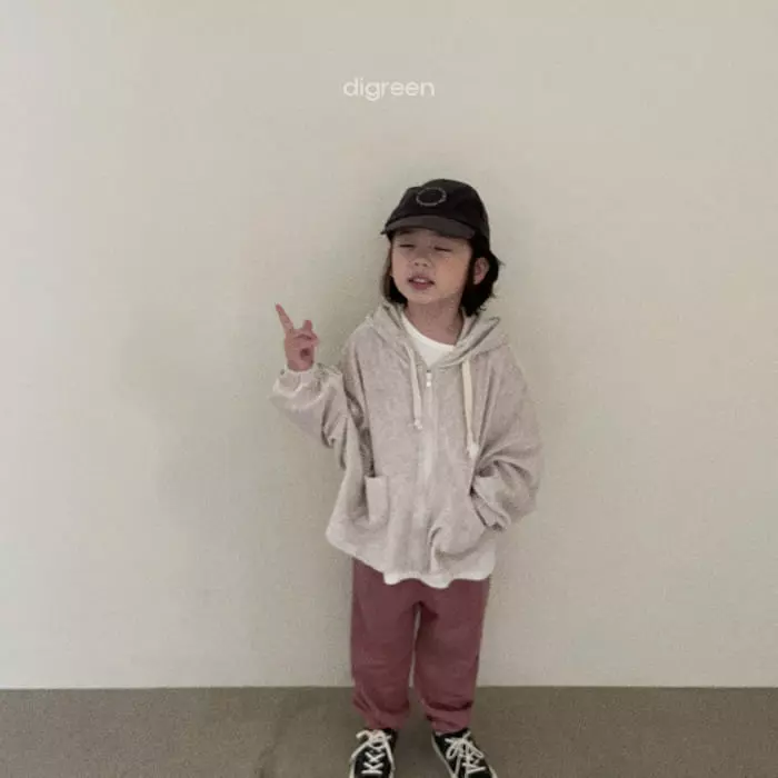 Digreen - Korean Children Fashion - #minifashionista - Pig Bear Jogger Pants - 5