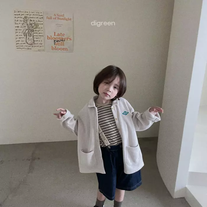 Digreen - Korean Children Fashion - #minifashionista - Terry Jacket - 4