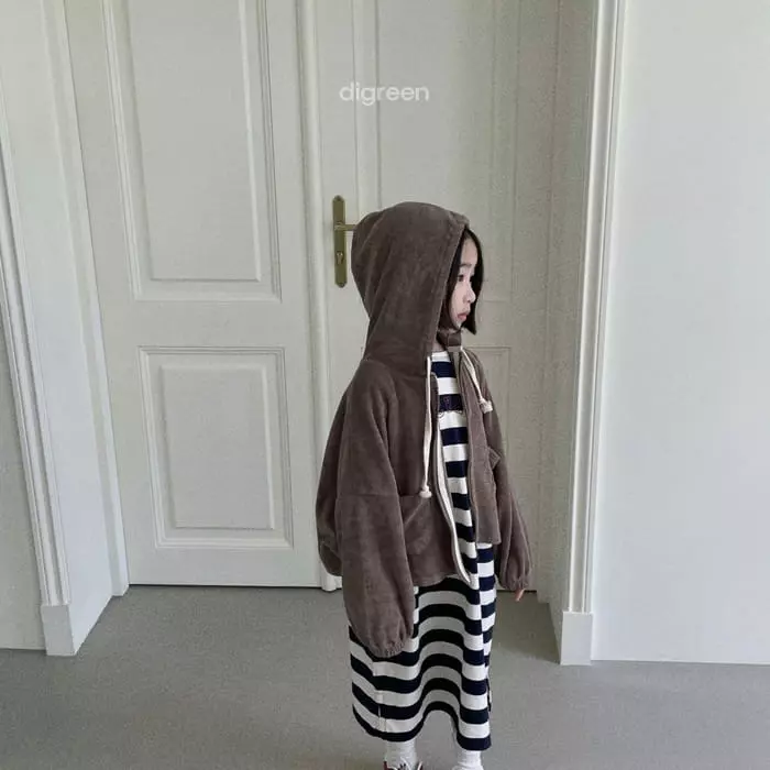 Digreen - Korean Children Fashion - #prettylittlegirls - Castela Hoody Zip-up - 11