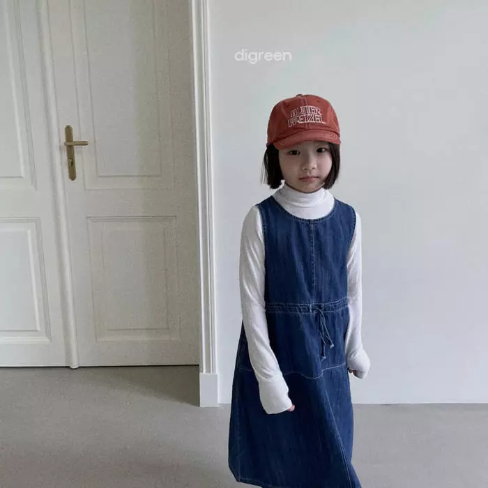 Digreen - Korean Children Fashion - #prettylittlegirls - Finger Whole Tee - 8