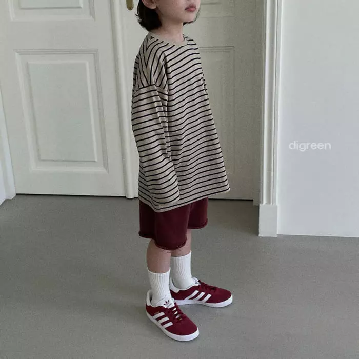 Digreen - Korean Children Fashion - #prettylittlegirls - Pigment Think Tee - 12