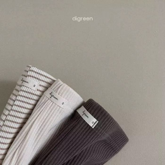 Digreen - Korean Children Fashion - #prettylittlegirls - From Stripes Leggings - 12