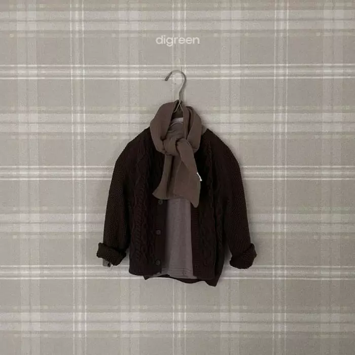 Digreen - Korean Children Fashion - #prettylittlegirls - Fisherman Cardigan - 10