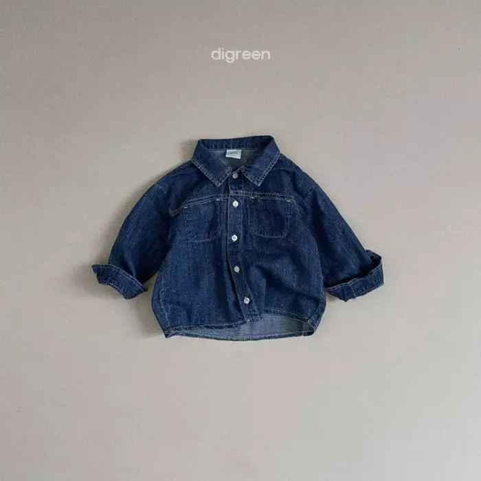 Digreen - Korean Children Fashion - #minifashionista - Tomboy Shirt - 4