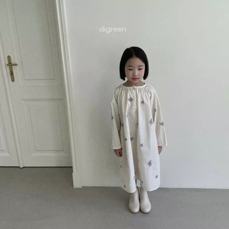 Digreen - Korean Children Fashion - #prettylittlegirls - French One-piece - 12