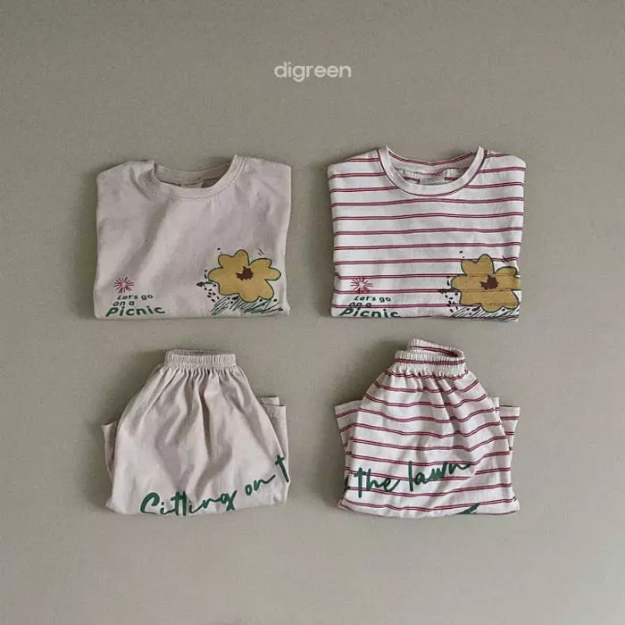 Digreen - Korean Children Fashion - #stylishchildhood - Picnic Tee