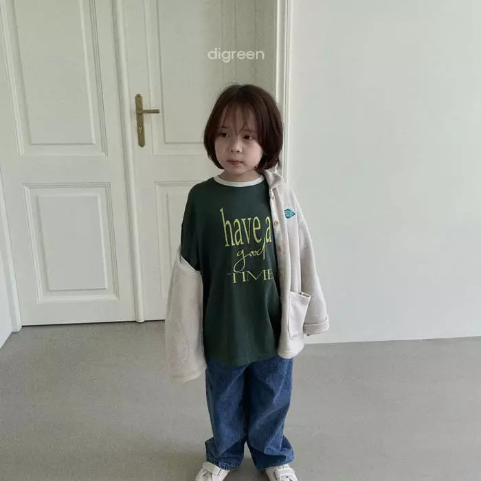 Digreen - Korean Children Fashion - #stylishchildhood - Have A Good Day Tee - 12