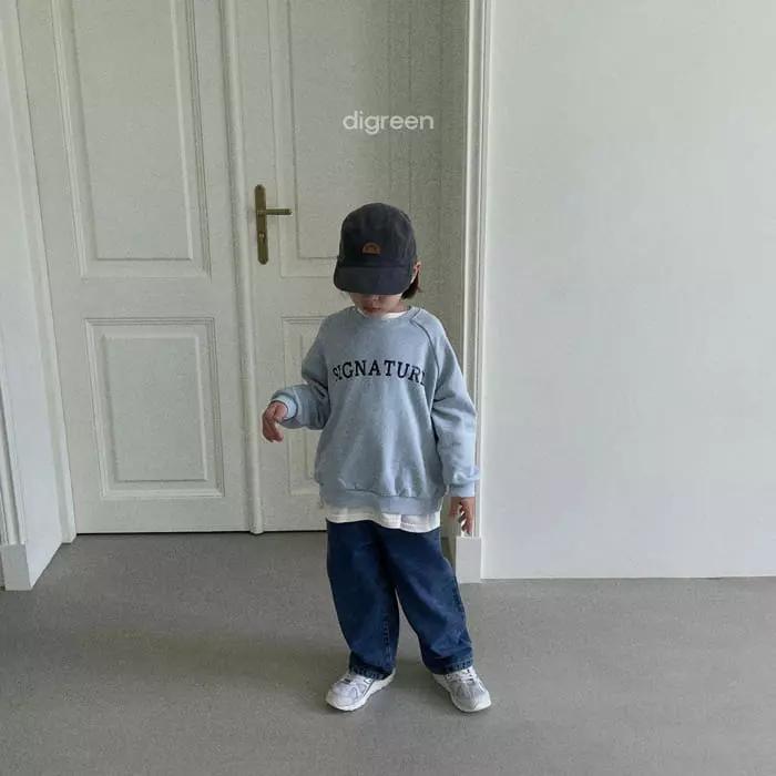 Digreen - Korean Children Fashion - #stylishchildhood - Signature Sweatshirt - 11