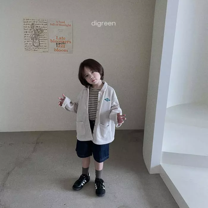 Digreen - Korean Children Fashion - #todddlerfashion - Terry Jacket - 5