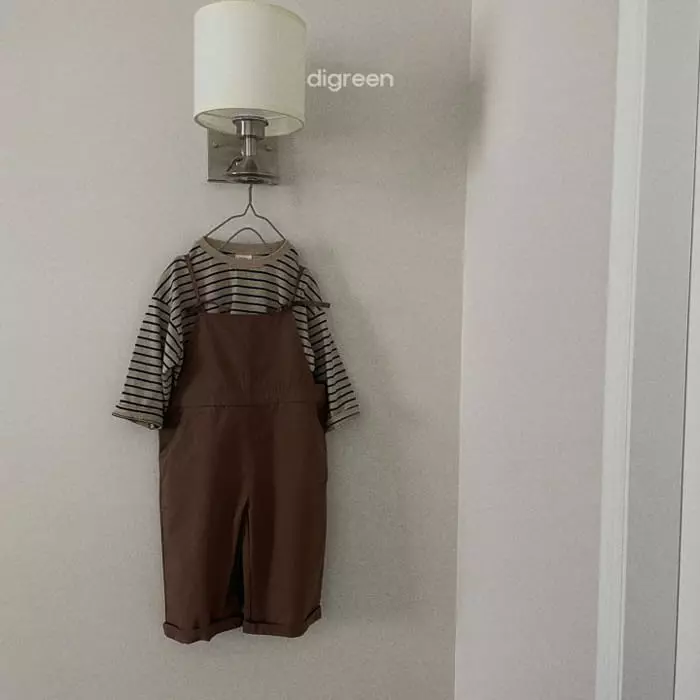 Digreen - Korean Children Fashion - #todddlerfashion - Tunnel Overalls - 11