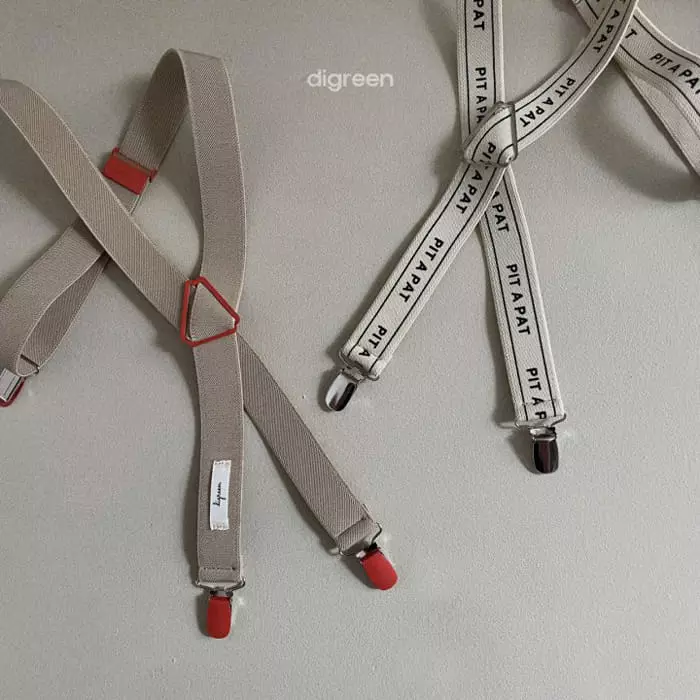 Digreen - Korean Children Fashion - #todddlerfashion - Line Suspenders - 3