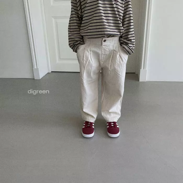 Digreen - Korean Children Fashion - #toddlerclothing - Folder Pants - 7