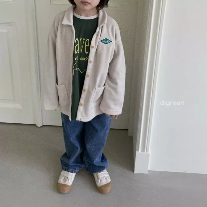 Digreen - Korean Children Fashion - #toddlerclothing - Terry Jacket - 6