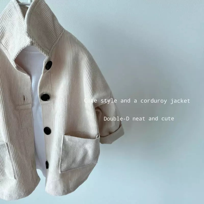 Doubled - Korean Children Fashion - #kidsstore - Corduroy Jacket