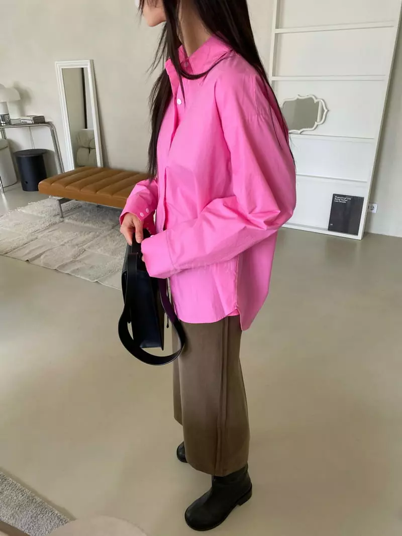 Duplo - Korean Women Fashion - #momslook - Color Blouse Shirt - 5
