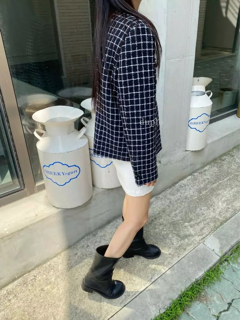 Duplo - Korean Women Fashion - #momslook - Sha Twid Jacket - 2