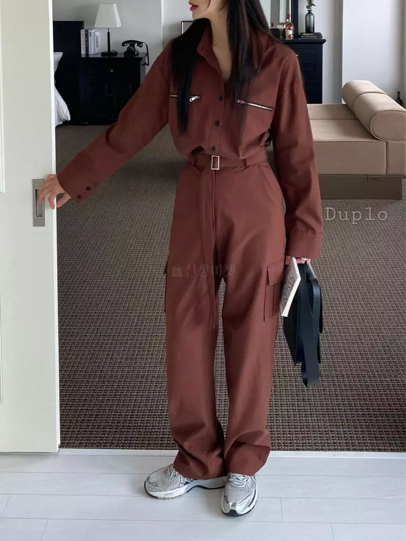 Duplo - Korean Women Fashion - #momslook - Mer Stitch Two-piece - 3