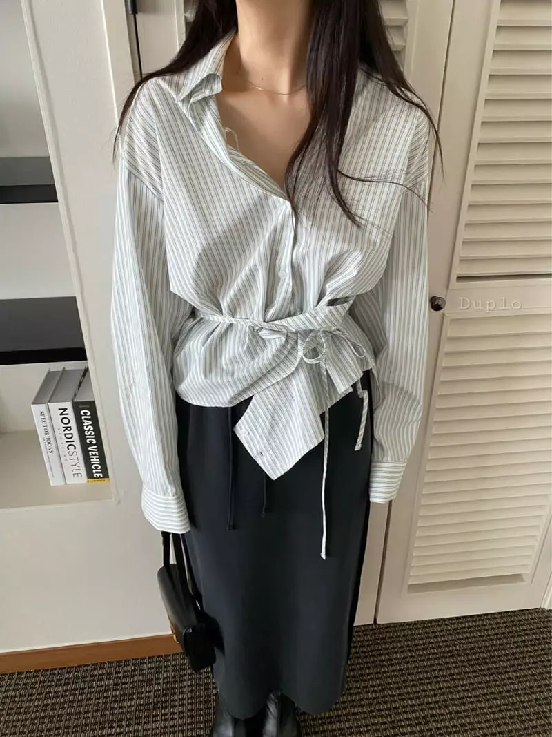 Duplo - Korean Women Fashion - #womensfashion - Two Way Blouse