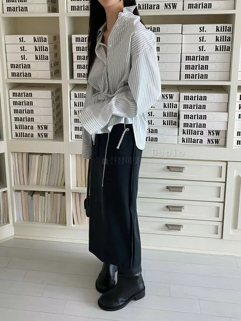 Duplo - Korean Women Fashion - #womensfashion - Two Way Blouse - 7