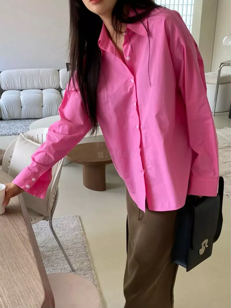 Duplo - Korean Women Fashion - #womensfashion - Color Blouse Shirt - 2