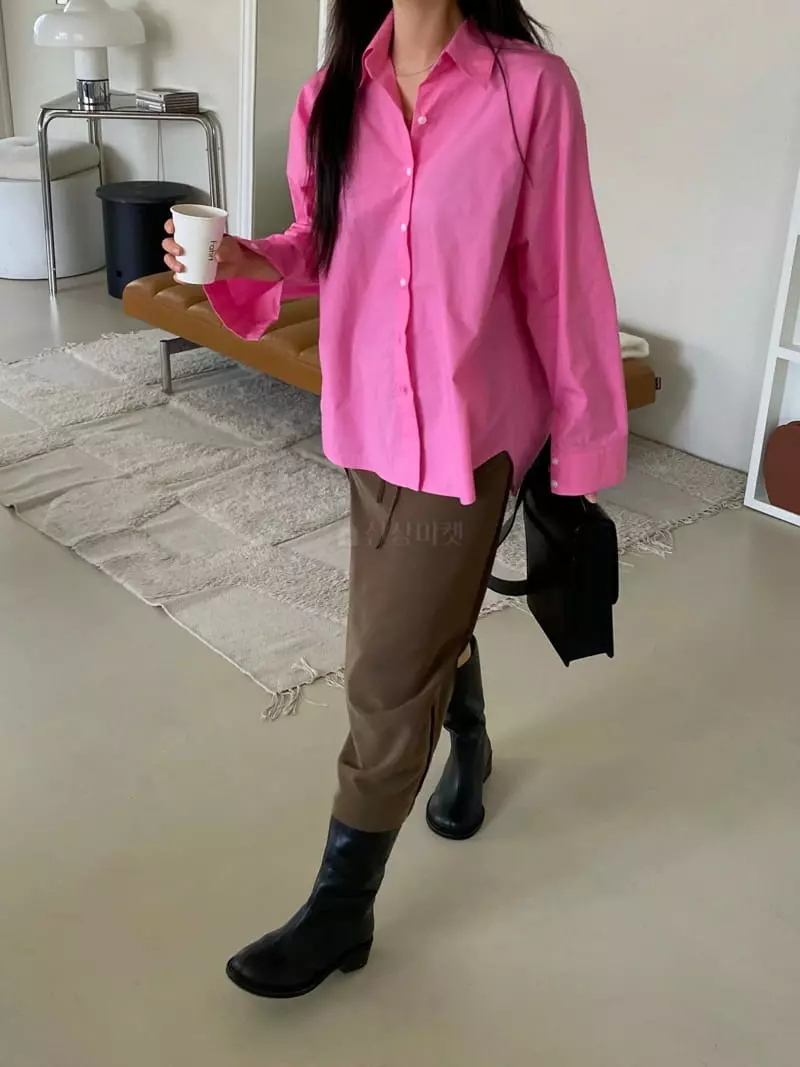 Duplo - Korean Women Fashion - #momslook - Color Blouse Shirt - 4