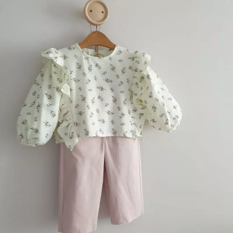 Eclair - Korean Children Fashion - #kidzfashiontrend - Fall Mabell Blouse - 4