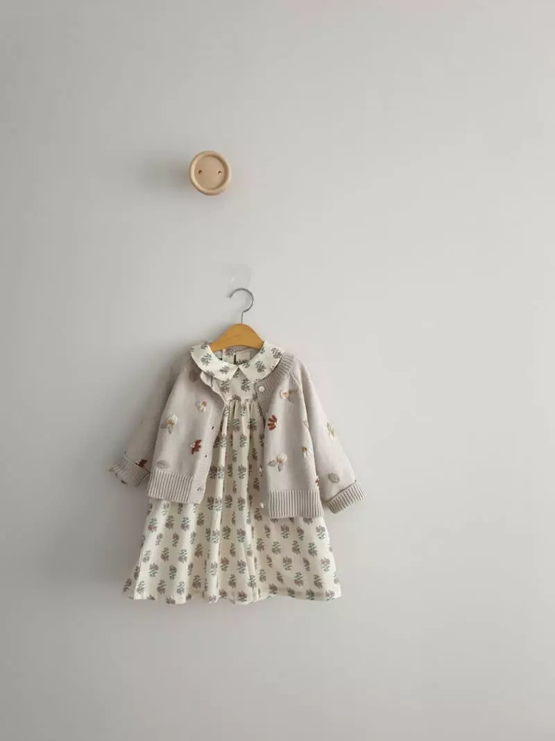Eclair - Korean Children Fashion - #Kfashion4kids - Collar One-piece